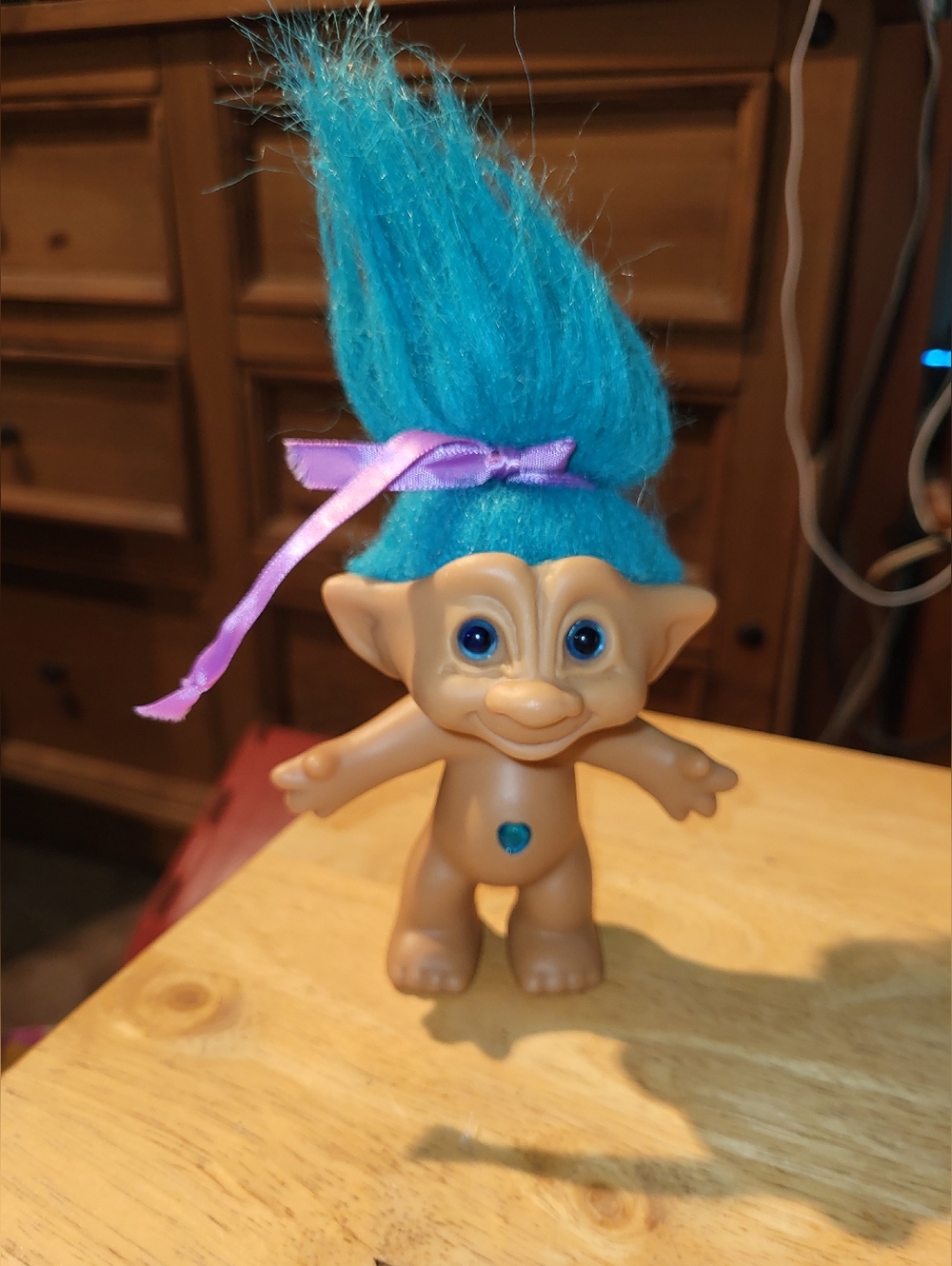 Vintage Ace Novelty Treasure Troll Doll